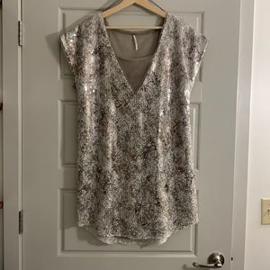 Free People sparkle mini dress